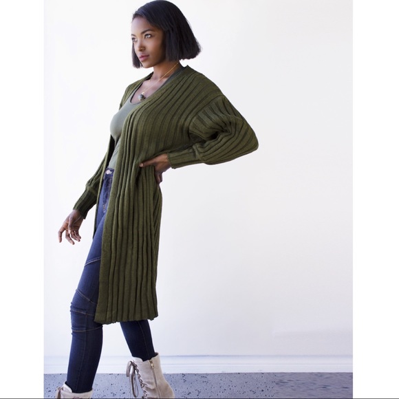 Olive Cardigan - Picture 3 of 3